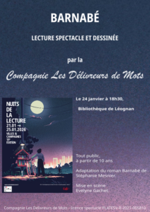 Lecture Spectacle et dessinée "Barnabé" @ Bibliothèque